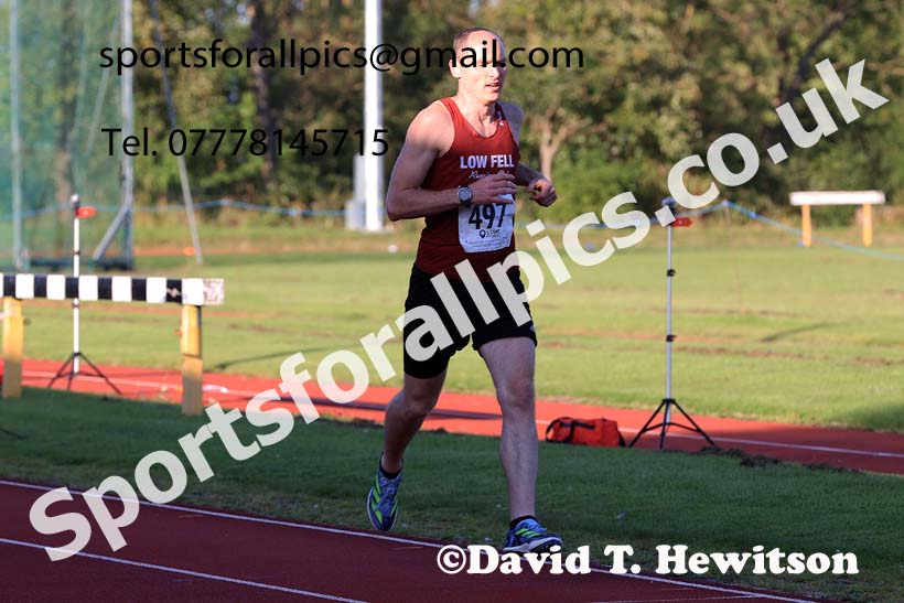 3000 metres, 2024 NEGP 6, Monkton Stadium,  Wednesday, August 14th.  Photo: David T. Hewitson/Sports for All Pics